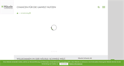 Desktop Screenshot of haeusle.ch
